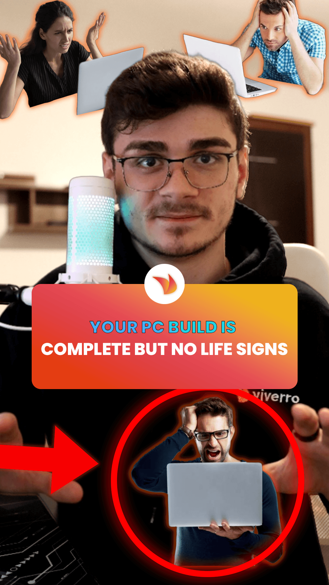 YOUR PC BUILD IS COMPLETE BUT NO LIFE SIGNS